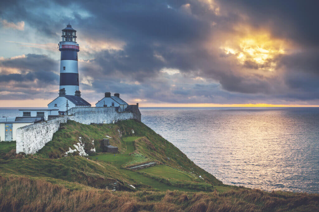 Lighthouse in Ireland
